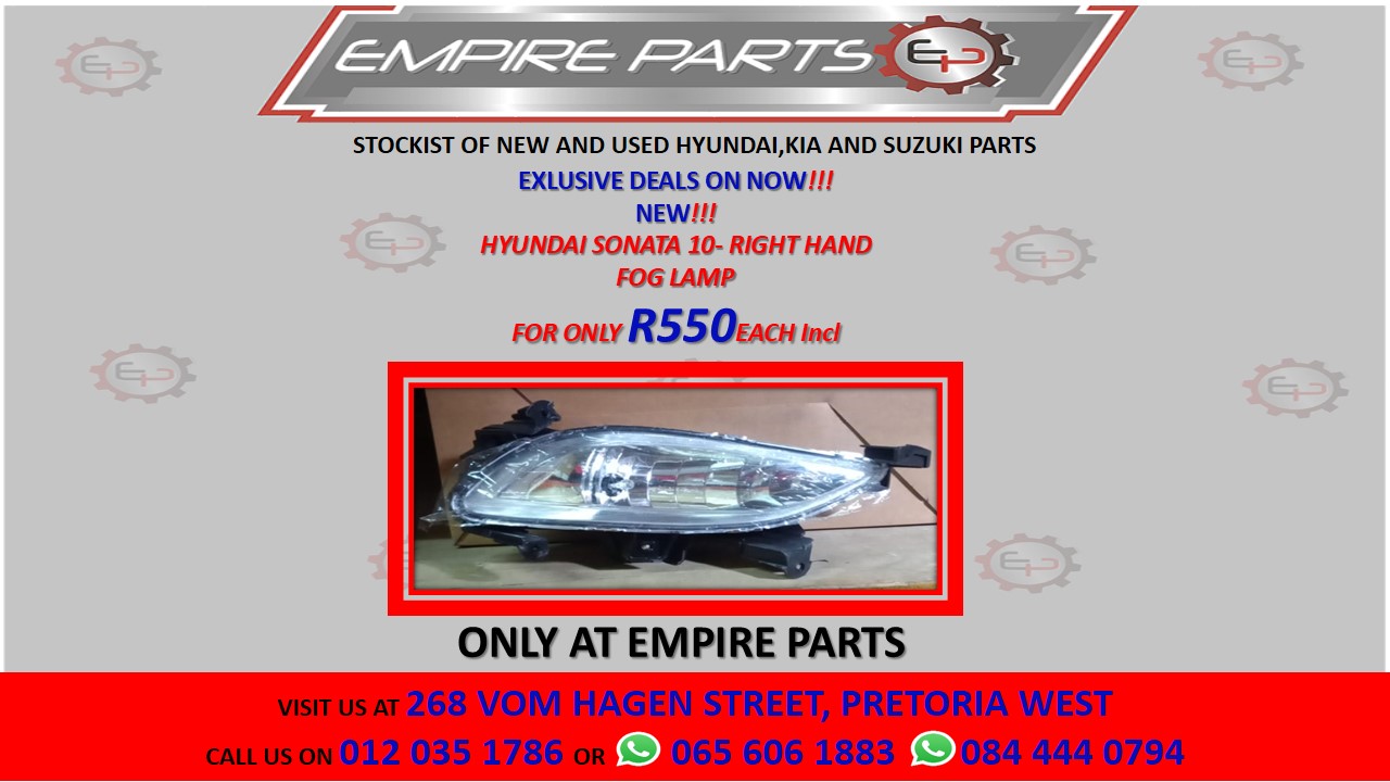 HYUNDAI SONATA 10- RIGHT HAND FOG LAMP - Private Seller HYUNDAI SONATA 10- RIGHT HAND FOG LAMP - Private Seller