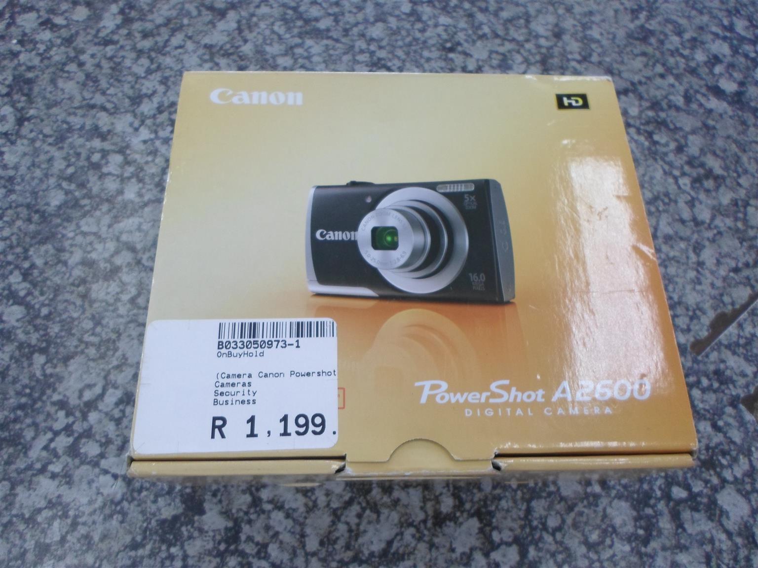 Canon Powershot A2600 Digital Camera - B033050973-1