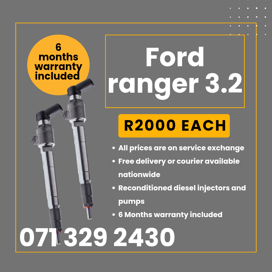 FORD RANGER 3.2 INJECTORS FOR SALE WITH WARRANTY - Private Seller FORD RANGER 3.2 INJECTORS FOR SALE WITH WARRANTY - Private Seller