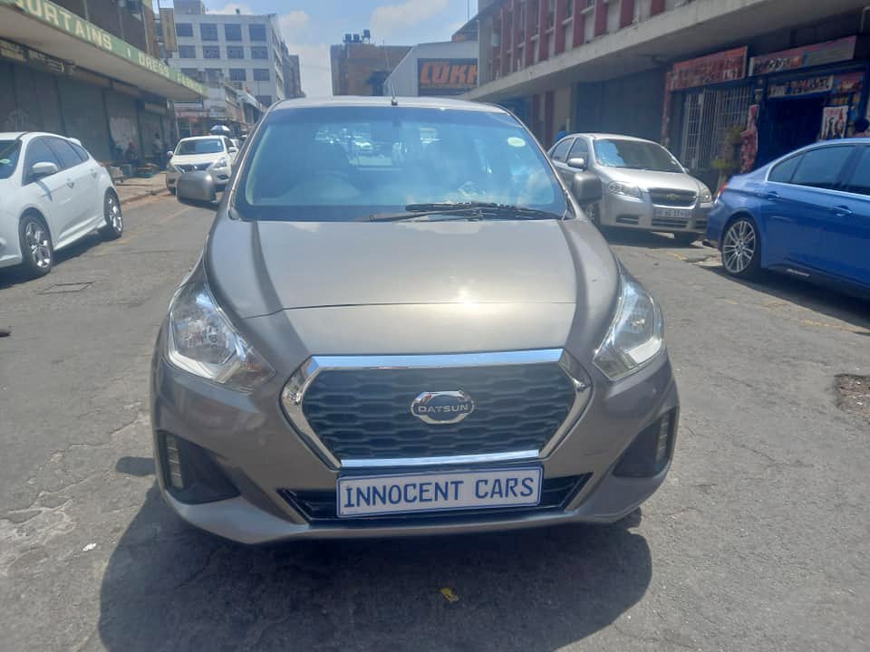 2019 DATSUN GO 1.0 PETROL,  MANUAL TRANSMISSION, GREY COLOUR
