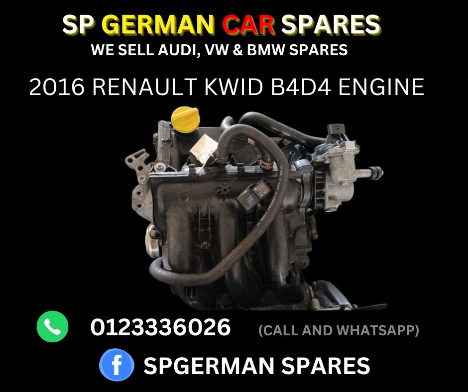 2016 RENAULT KWID B4D4 ENGINE FOR SALE!! - Private Seller