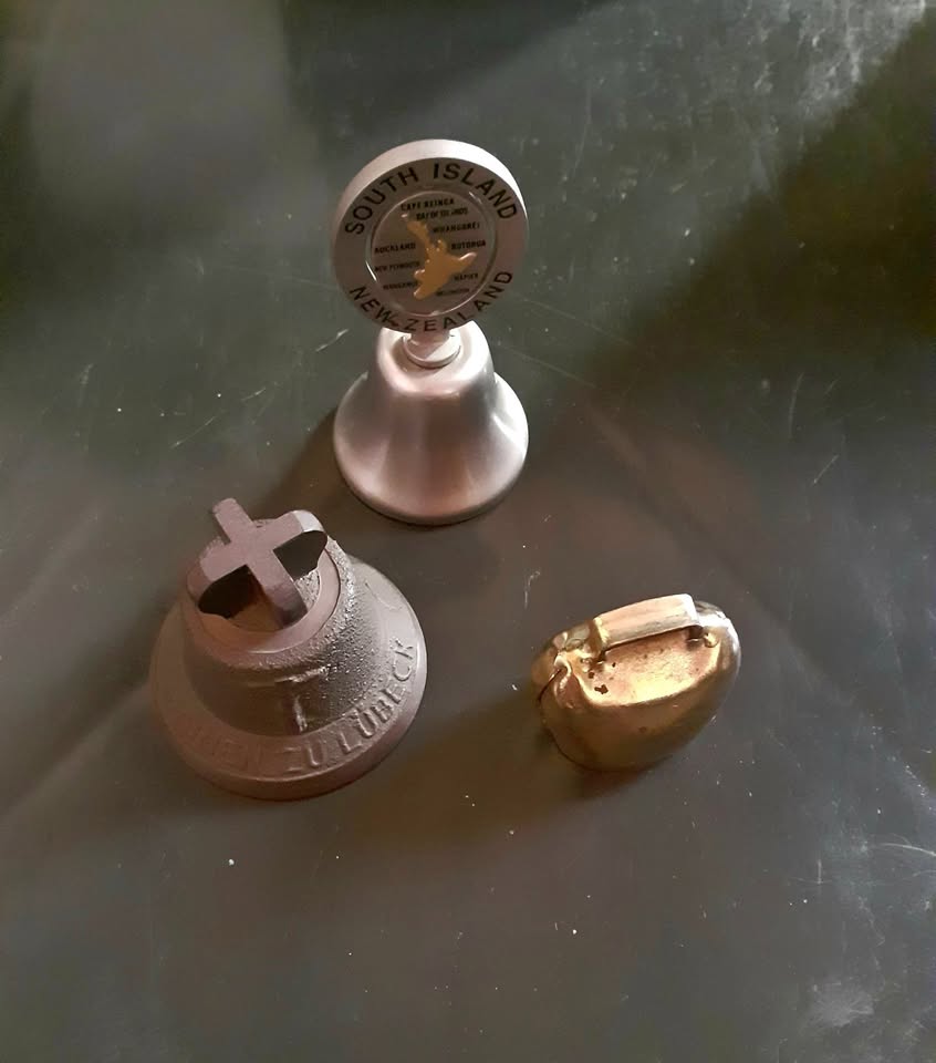 Collection of 3 Vintage Small Bells Collection of 3 Vintage Small Bells