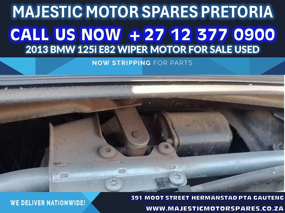 Bmw 125I e82 wiper motor for sale used - Private Seller Bmw 125I e82 wiper motor for sale used - Private Seller