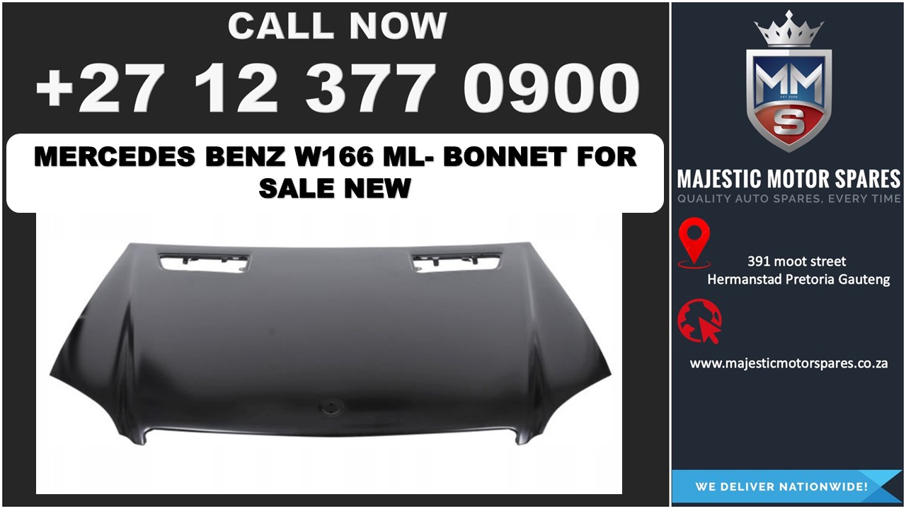 Mercedes Benz M-Class ML W166 new bonnet for sale - Private Seller Mercedes Benz M-Class ML W166 new bonnet for sale - Private Seller