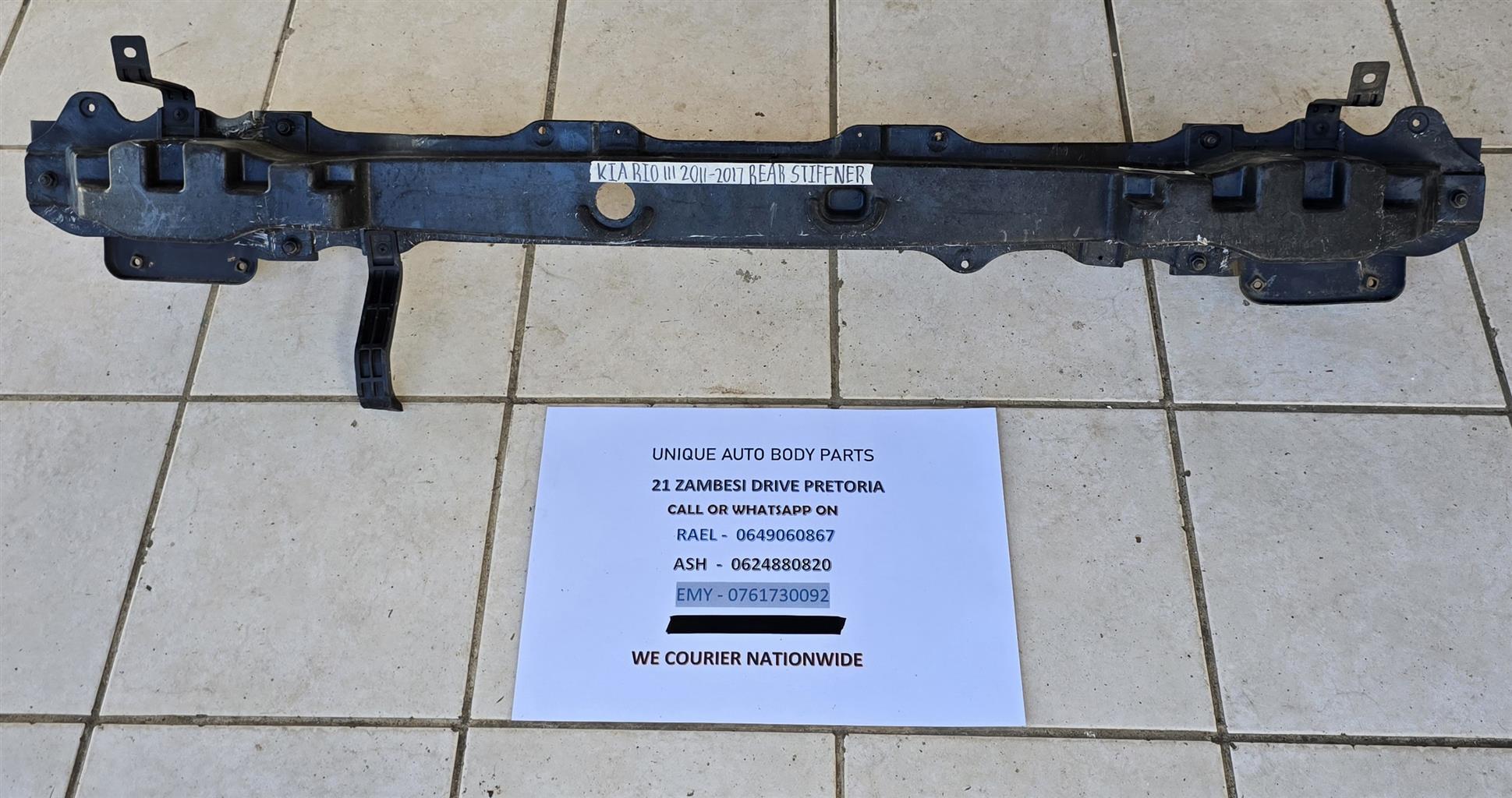 Kia Rio 3 2011 – 2017 Rear Stiffener Kia Rio 3 2011 – 2017 Rear Stiffener