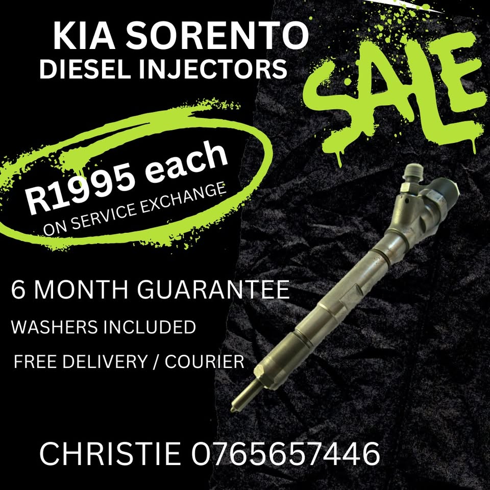 KIA SORENTO DIESEL INJECTORS FOR SALE - Private Seller KIA SORENTO DIESEL INJECTORS FOR SALE - Private Seller