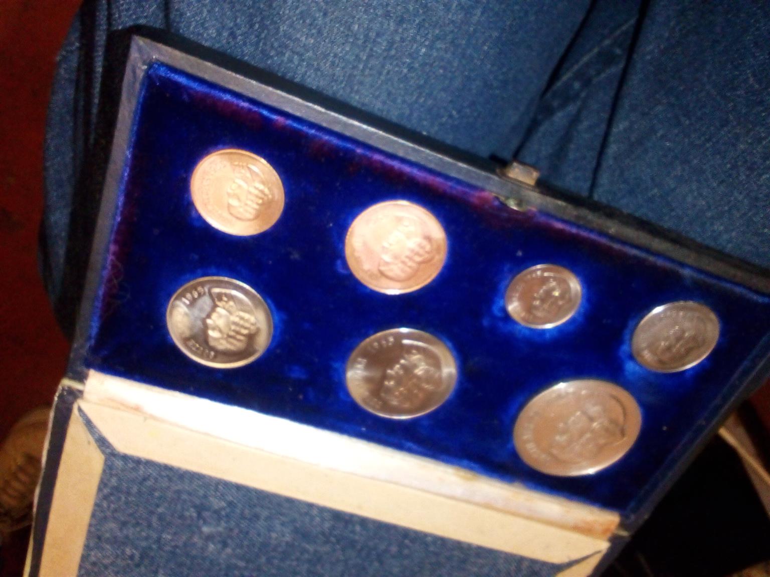 1965 Vip proof set, old coins