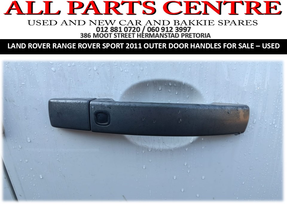 Range Rover Sport 2011 Outer Door Handles for Sale (Used) - Private Seller Range Rover Sport 2011 Outer Door Handles for Sale (Used) - Private Seller