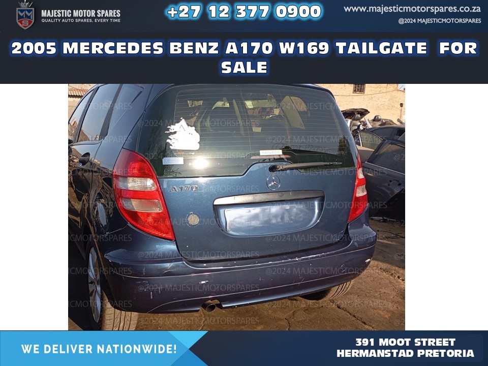 Mercedes-Benz A170 W169 Tailgate for Sale (2005) – Second-Hand