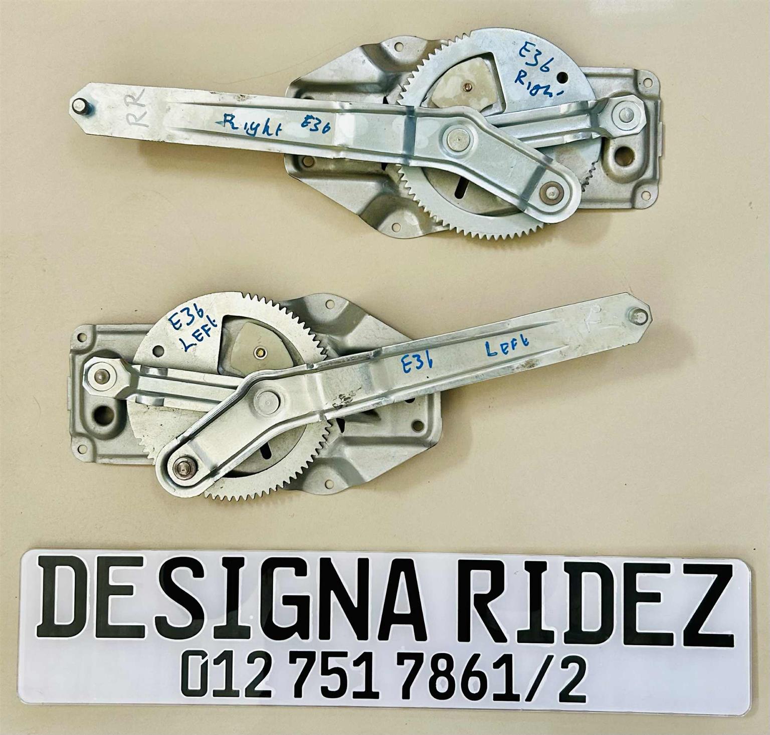 BMW E36 3-SERIES MECHANICAL WINDOW MECHANISMS NEW - Private Seller