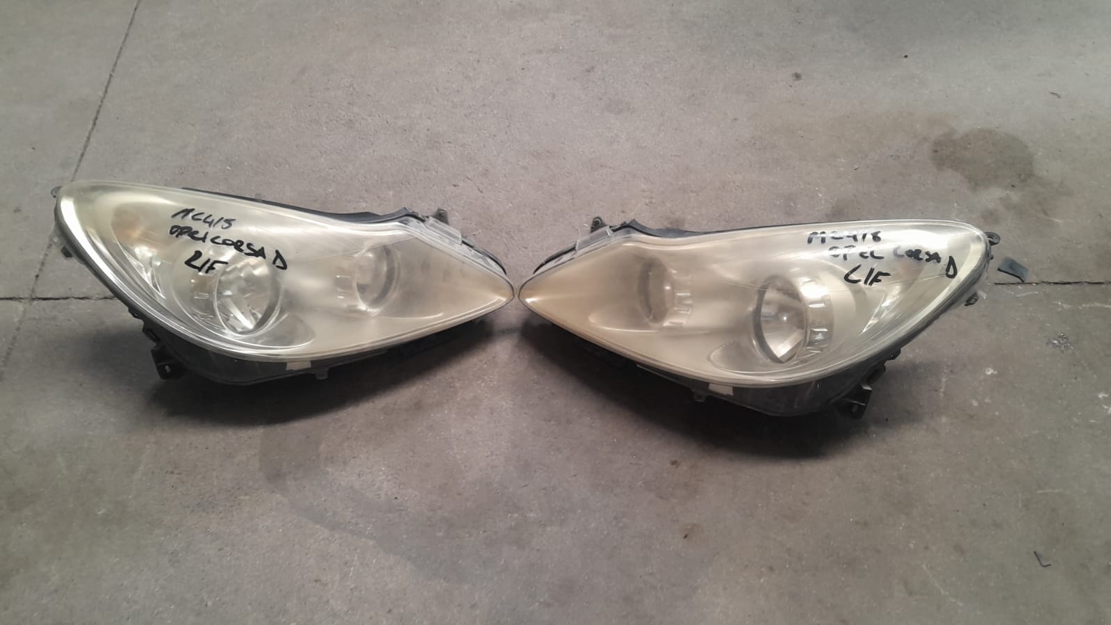 OPEL CORSA D LF & RF HEADLAMPS FOR SALE - Private Seller OPEL CORSA D LF & RF HEADLAMPS FOR SALE - Private Seller