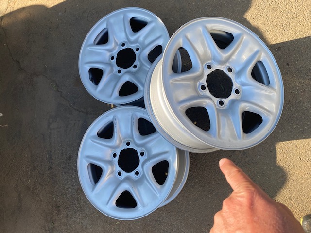 Rims 3 Available 5x150 PCD 18". - Private Seller