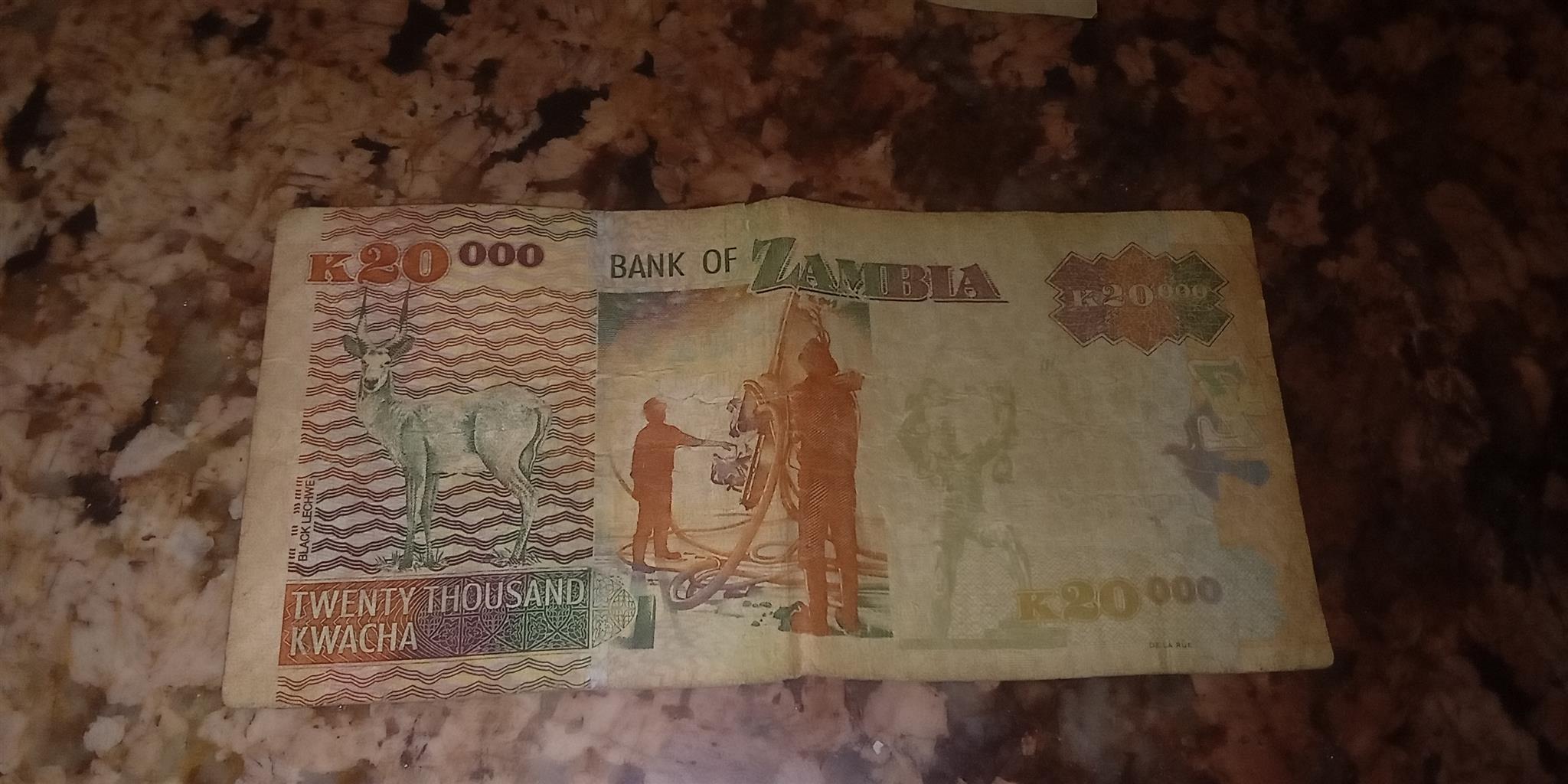 Kwacha money to swap for south Africa ZAR