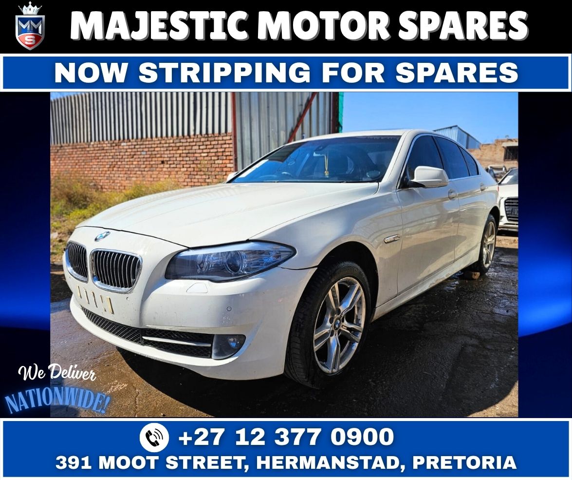 2011 BMW 520i F10 Sedan Automatic Petrol Now stripping for used spares! - Private Seller 2011 BMW 520i F10 Sedan Automatic Petrol Now stripping for used spares! - Private Seller