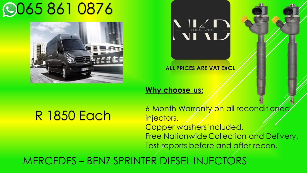 Mercedes Benz Sprinter Bosch diesel injectors for sale / recon. - Private Seller Mercedes Benz Sprinter Bosch diesel injectors for sale / recon. - Private Seller
