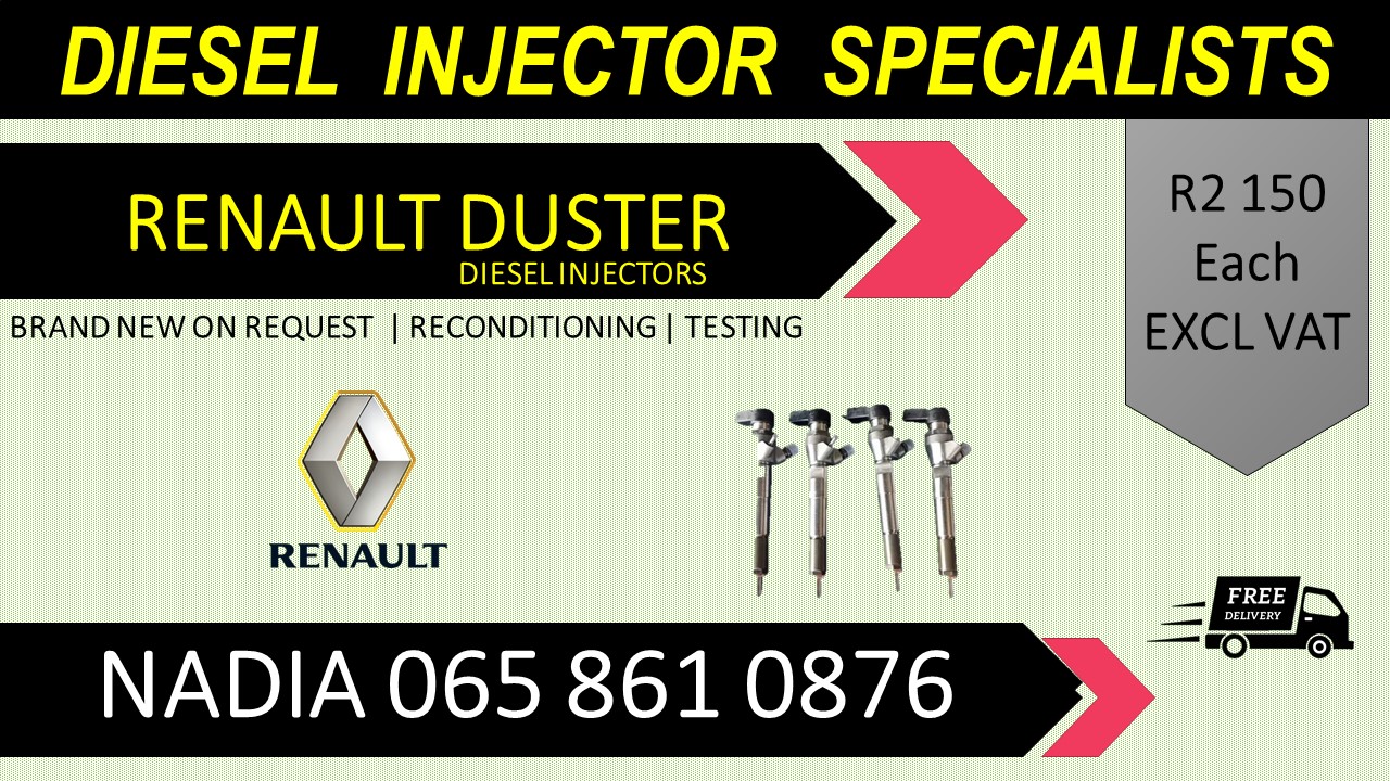 REBUILT RENAULT DUSTER DIESEL INJECTORS FOR SALE - Private Seller REBUILT RENAULT DUSTER DIESEL INJECTORS FOR SALE - Private Seller