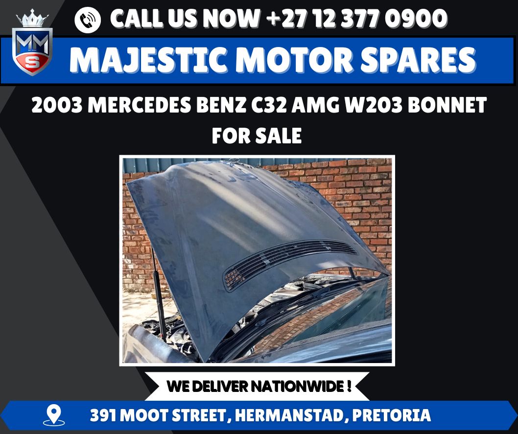 2003 Mercedes-Benz C32 AMG W203 Bonnet for Sale – (Second hand) - Private Seller 2003 Mercedes-Benz C32 AMG W203 Bonnet for Sale – (Second hand) - Private Seller
