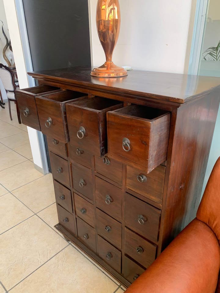 Vintage Apothecary Cabinet