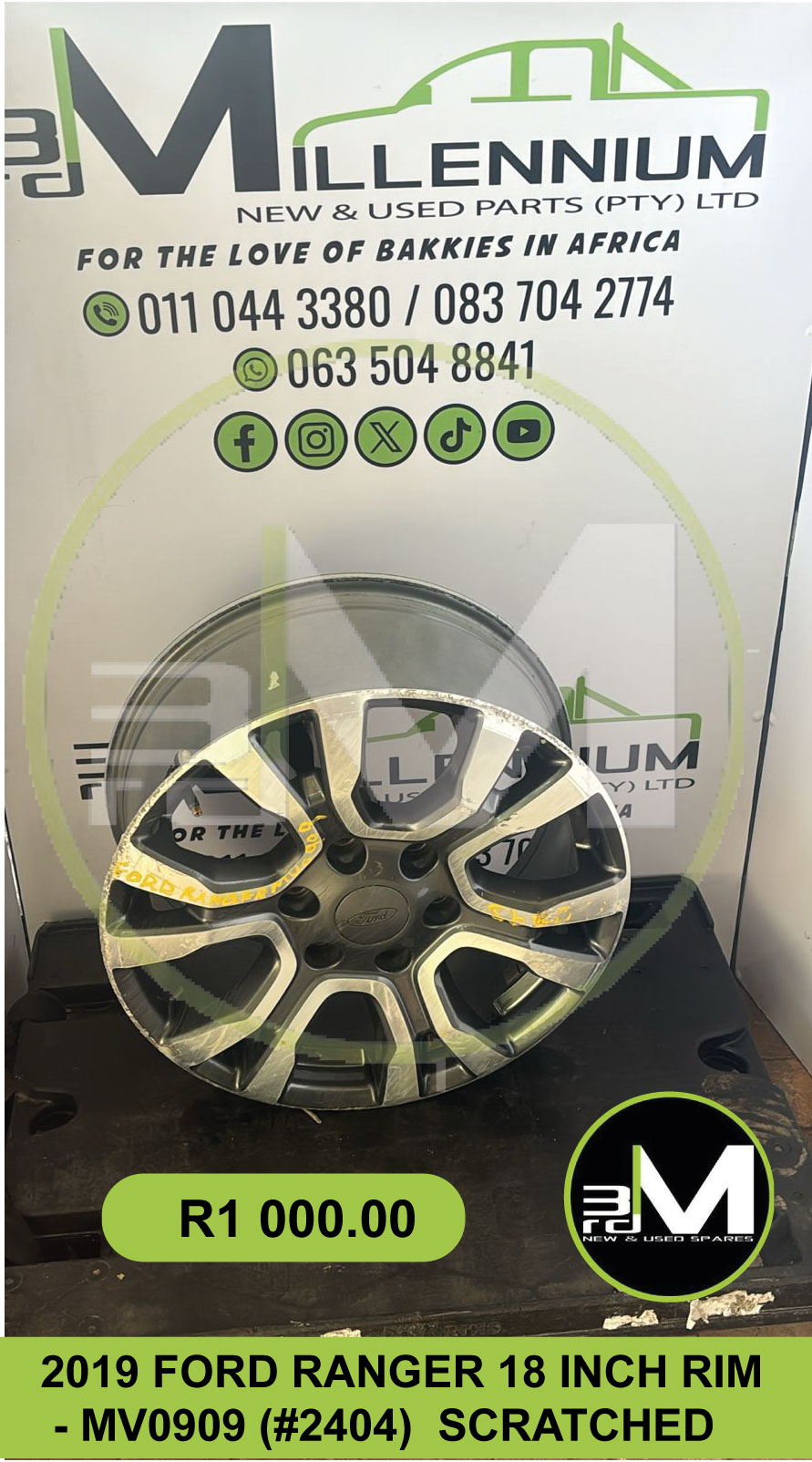 2019 FORD RANGER 18 INCH RIMS AVAILABLE - MV0909 SOLD INDIVIDUALLY - Private Seller 2019 FORD RANGER 18 INCH RIMS AVAILABLE - MV0909 SOLD INDIVIDUALLY - Private Seller