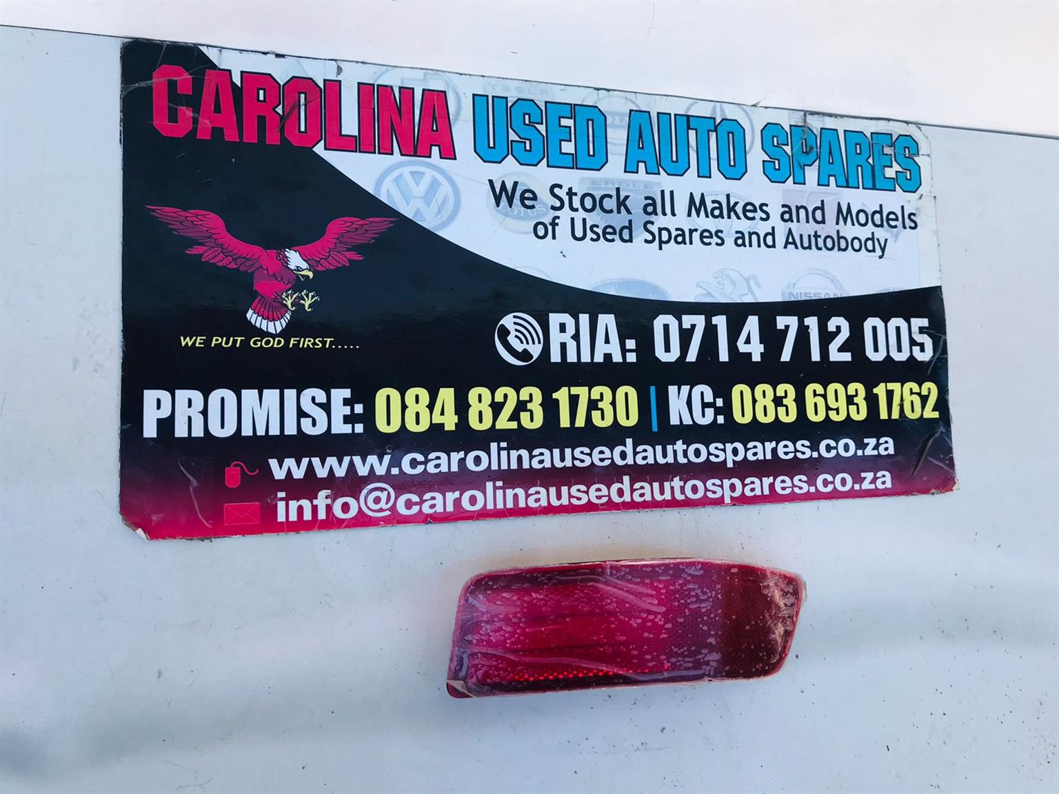 Volvo C30 right rear/back bumper reflector - Private Seller