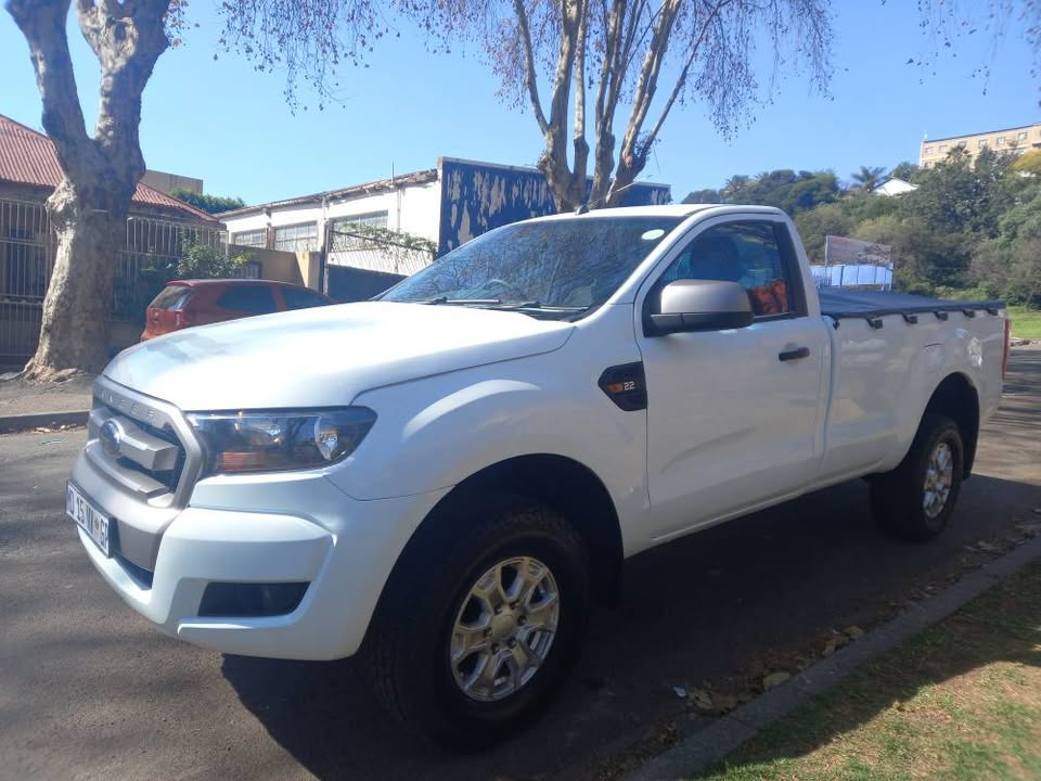 2019 FORD RANGER 2.2 DIESEL, 6 SPEED AUTOMATIC 4X4, SINGLE CAB, WHITE, 120000KMS