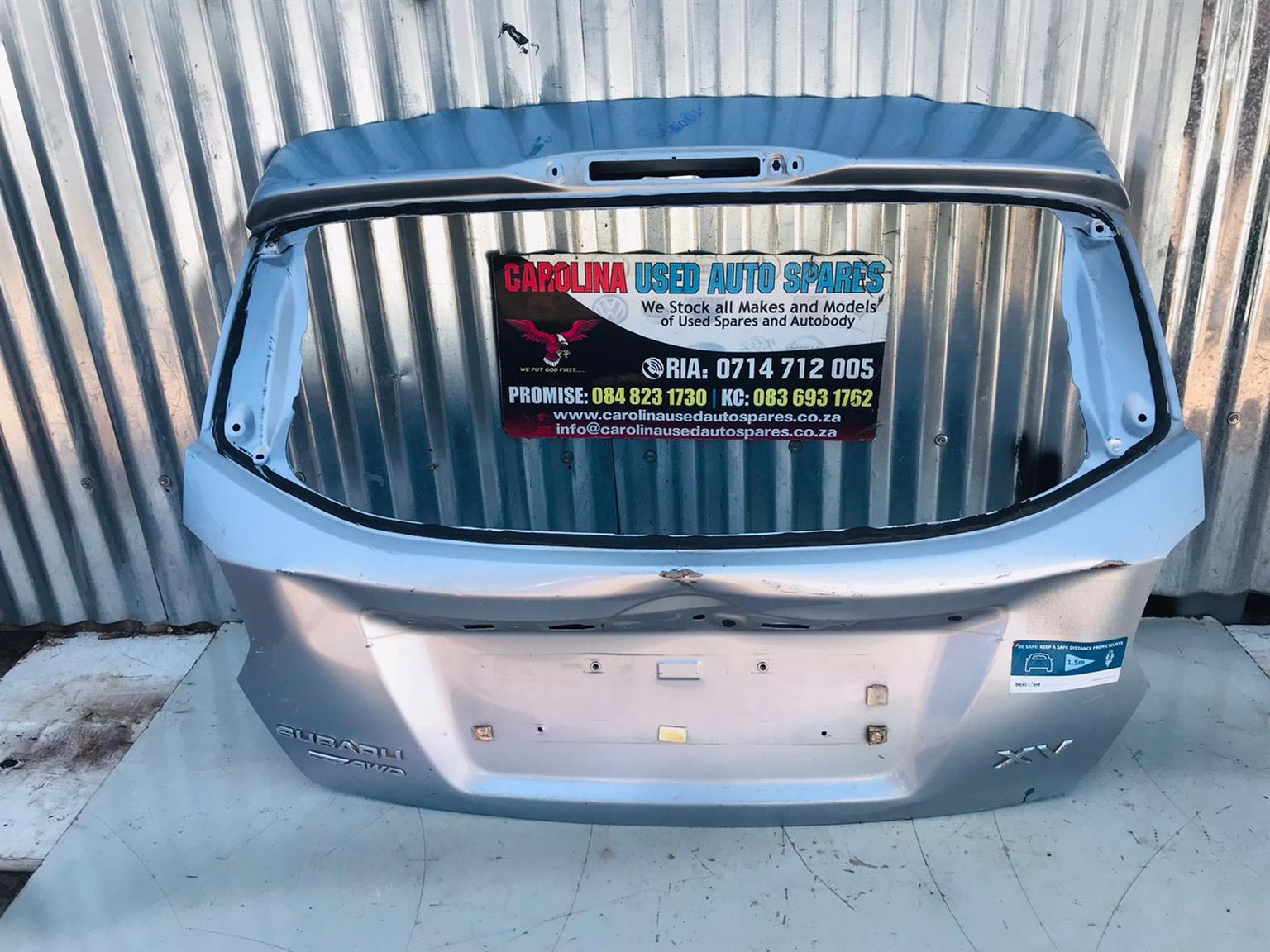 Subaru XV tailgate - Private Seller Subaru XV tailgate - Private Seller