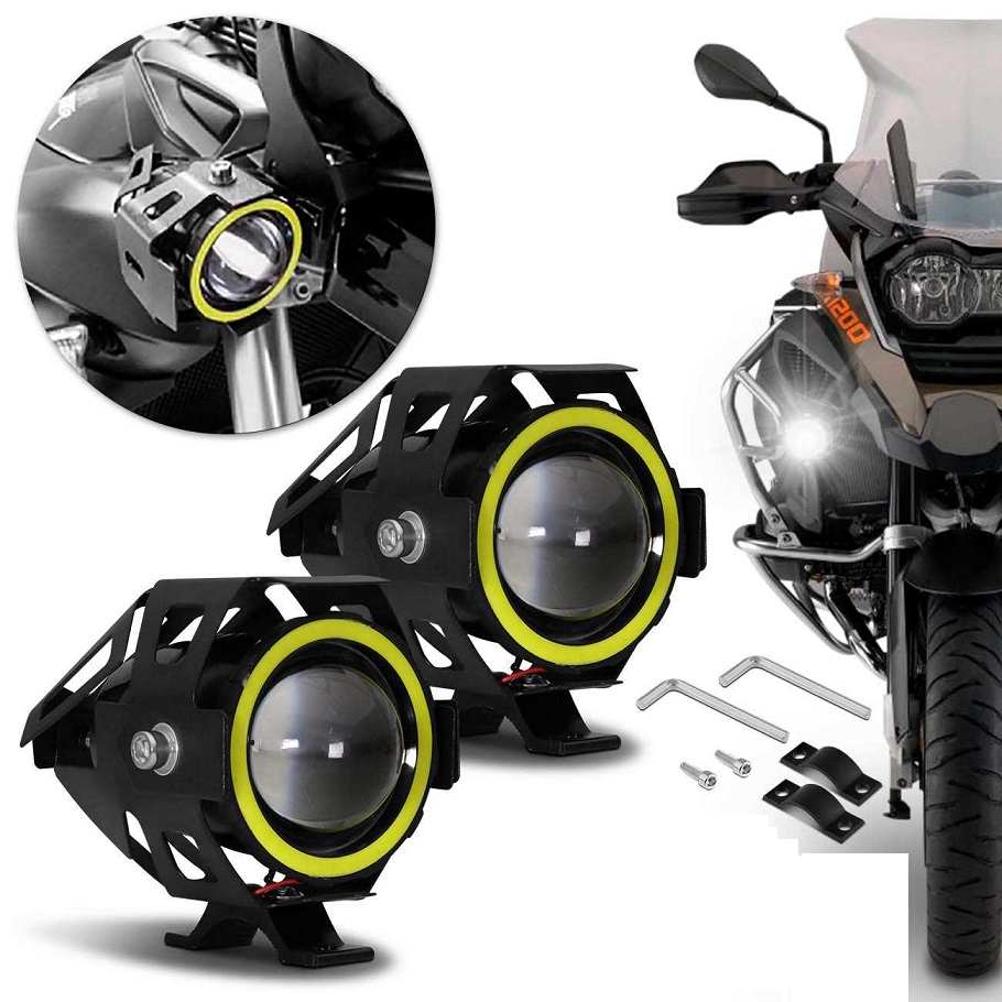 LED Angel Eye Spotlights, Devil Eye Universal Auxiliary Halo Ring Spotlights. Brand New Products.