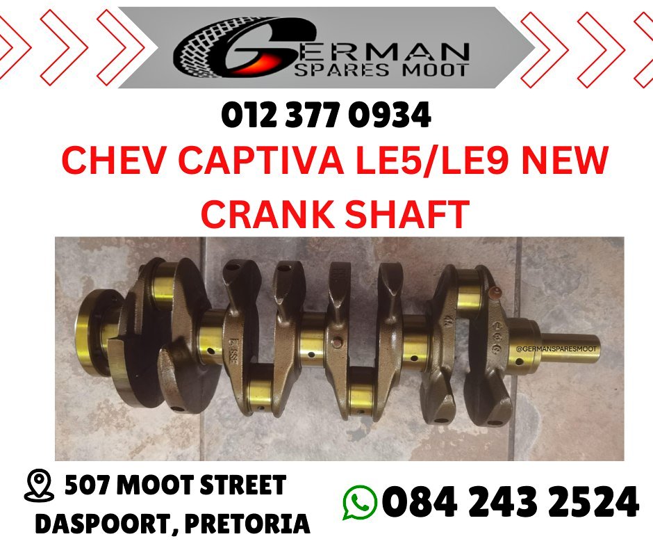 Chev Captiva LE5/LE9 New Crank Shaft - Private Seller Chev Captiva LE5/LE9 New Crank Shaft - Private Seller