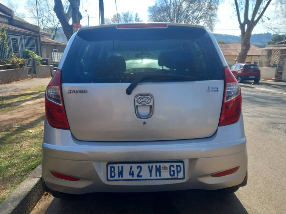 2012 Hyundai i10 1.0 Petrol, Manual, Silver, 200000kms