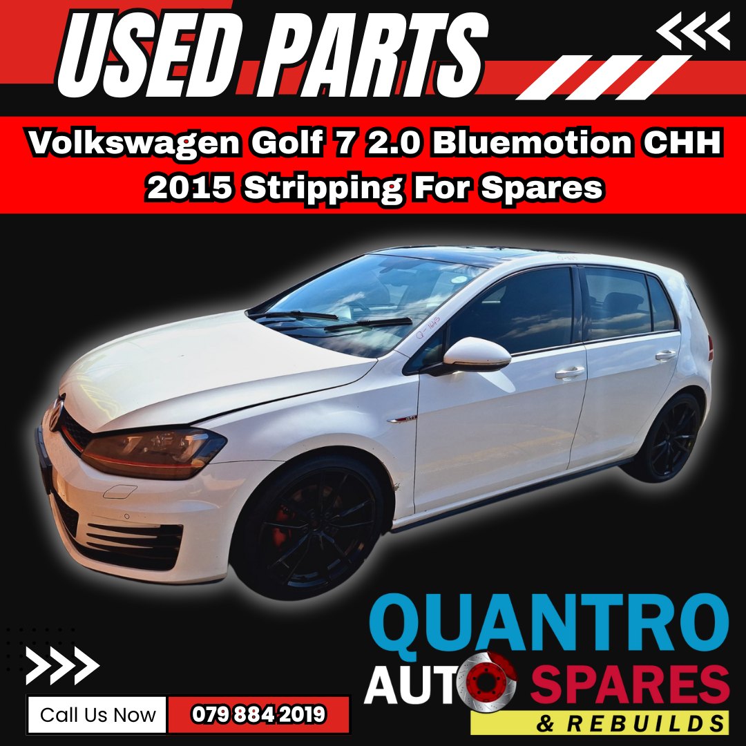 VOLKSWAGEN GOLF 7 2.0 BLEUMOSION CHH 2015 STRIPPING FOR SPARES - Private Seller VOLKSWAGEN GOLF 7 2.0 BLEUMOSION CHH 2015 STRIPPING FOR SPARES - Private Seller