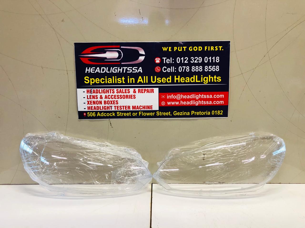 VW Golf 6 left and right side headlight replacement lens (2012) - Private Seller VW Golf 6 left and right side headlight replacement lens (2012) - Private Seller
