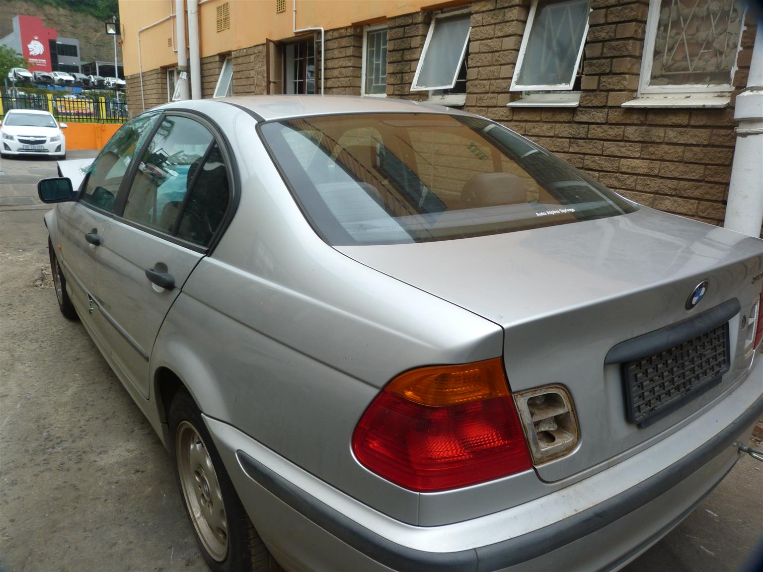 STRIPPING SILVER BMW 318i M/T 2000 FOR SPARES - Private Seller STRIPPING SILVER BMW 318i M/T 2000 FOR SPARES - Private Seller