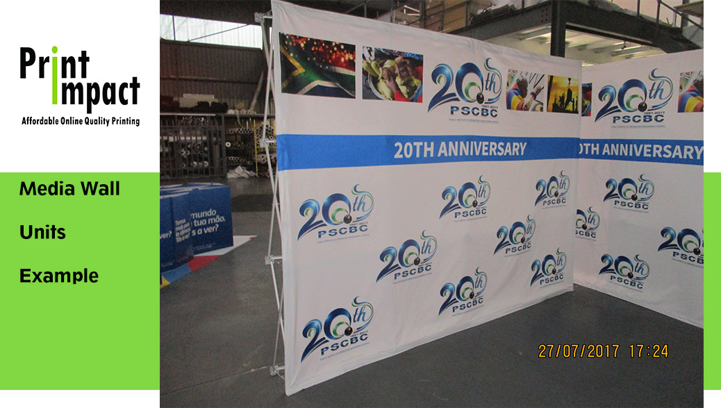 Branded Banner Walls On Special Junk Mail