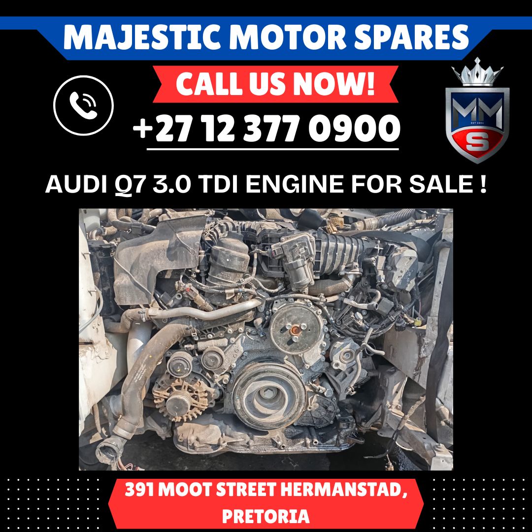 For Sale: Audi Q7 3.0 TDI Engine – Second Hand - Private Seller For Sale: Audi Q7 3.0 TDI Engine – Second Hand - Private Seller