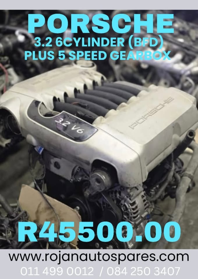 PORSCHE 3.2 6 CYLINDER (BFD) PLUS 5 SPEED GEARBOX ON PROMOTION THIS BLACK NOVEMBER! - Private Seller PORSCHE 3.2 6 CYLINDER (BFD) PLUS 5 SPEED GEARBOX ON PROMOTION THIS BLACK NOVEMBER! - Private Seller