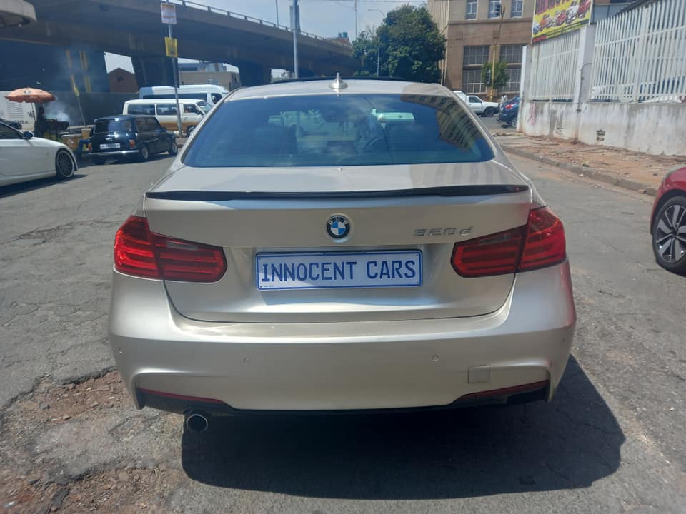 2012 BMW 3 SERIES 320d DIESEL, AUTOMATIC TRANSMISSION, GOLD COLOUR, MILEAGE 106000KM