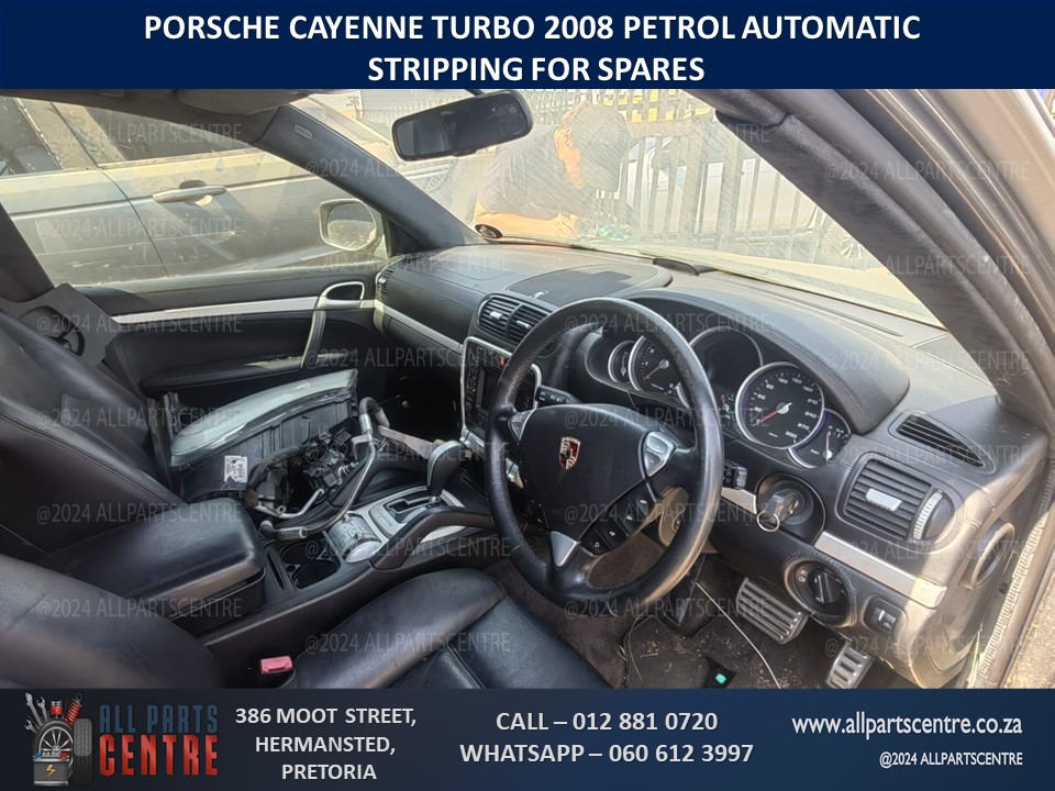 Porsche Cayenne Turbo 2008 petrol automatic stripping for spares