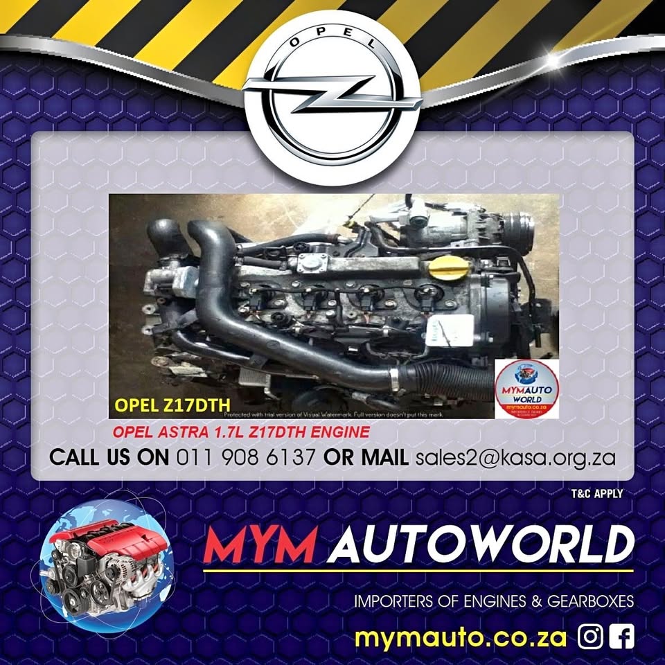 SECOND HAND OPEL ASTRA 1.7L Z17DTH ENGINE - Private Seller SECOND HAND OPEL ASTRA 1.7L Z17DTH ENGINE - Private Seller