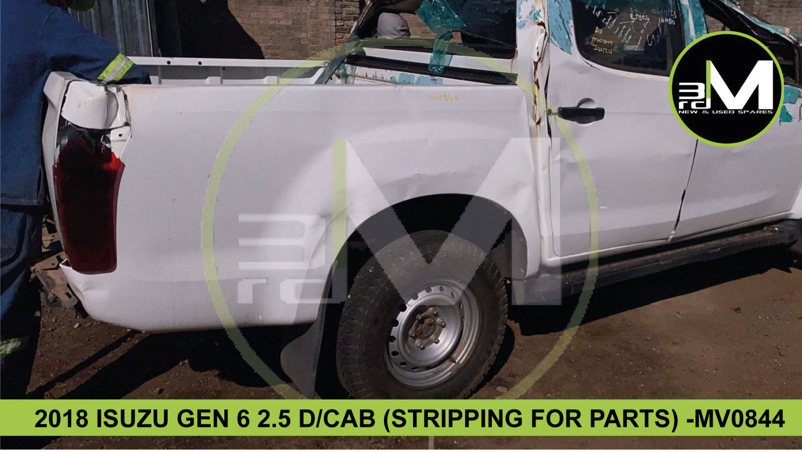 2018 ISUZU GEN 6 D/CAB 2.5 (STRIPPING FOR PARTS) - Private Seller 2018 ISUZU GEN 6 D/CAB 2.5 (STRIPPING FOR PARTS) - Private Seller