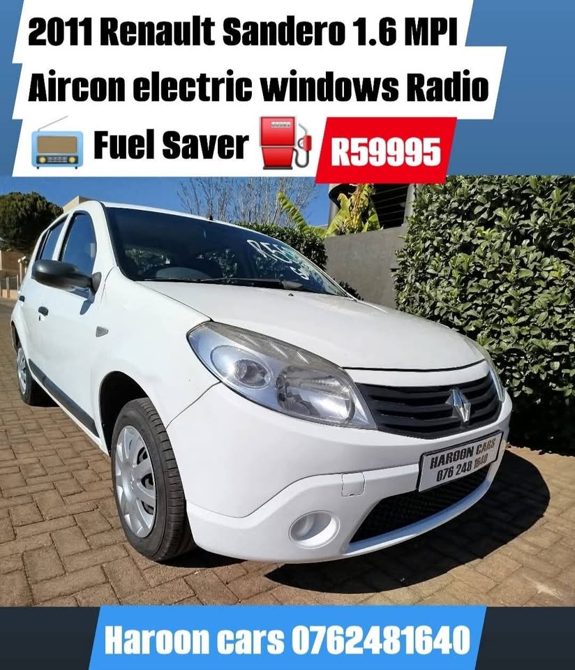 Call Haroon on 2011 Renault sandero 1.6
