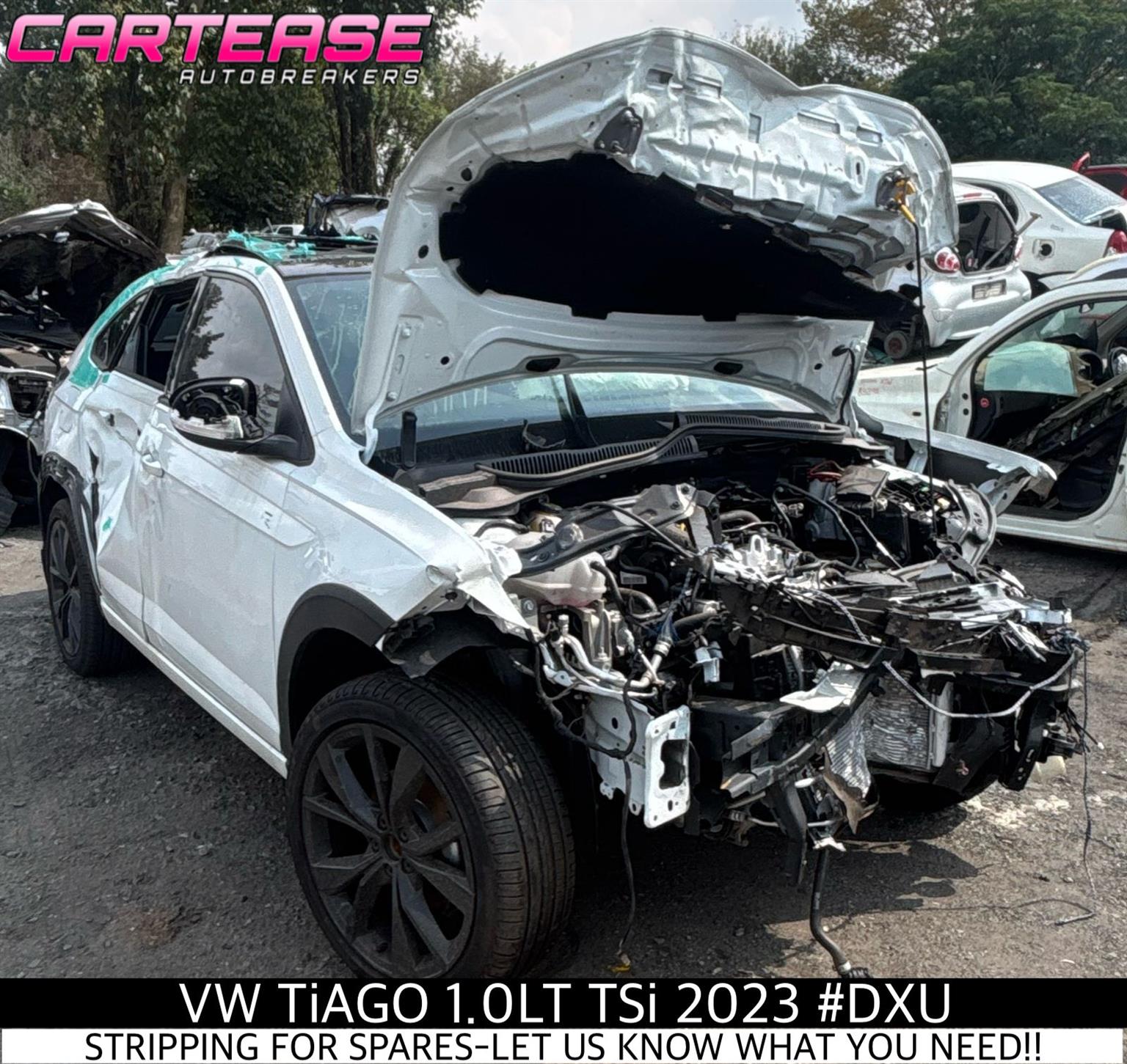 Vw Tiago 1.0LT TSI 2023 #DXU Stripping - Private Seller