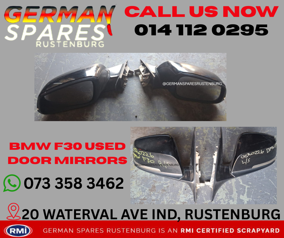 BMW F30 USED DOOR MIRRORS FOR SALE