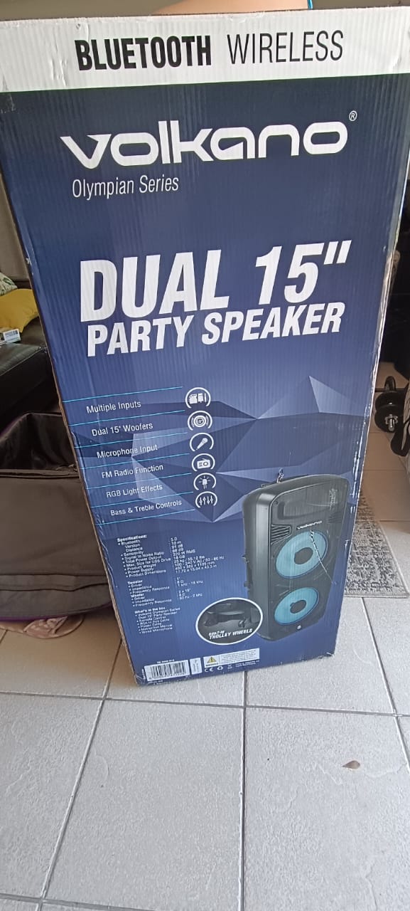 Volkano Olympian Series Bt Party Speaker Vk-3900-d15