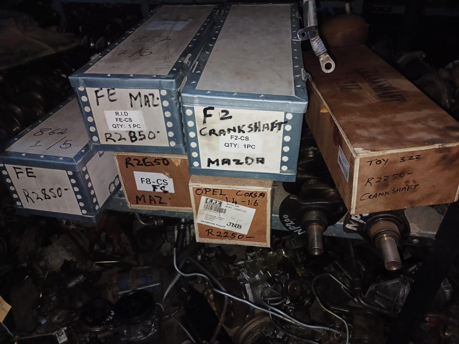 CRANKSHAFTS OLD AND NEW FOR SALE VARIOUS MAKES and MODELS. Call  for price