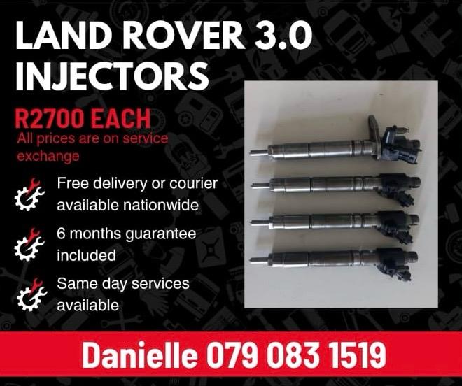 LAND ROVER 3.0 INJECTORS FOR SALE WITH WARRANTY INCLUDED - Private Seller