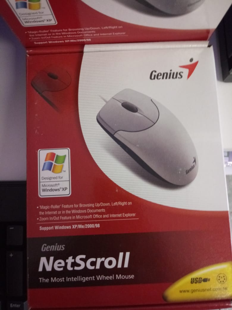 Genius NetScroll 110 Wired Optical Mouse 