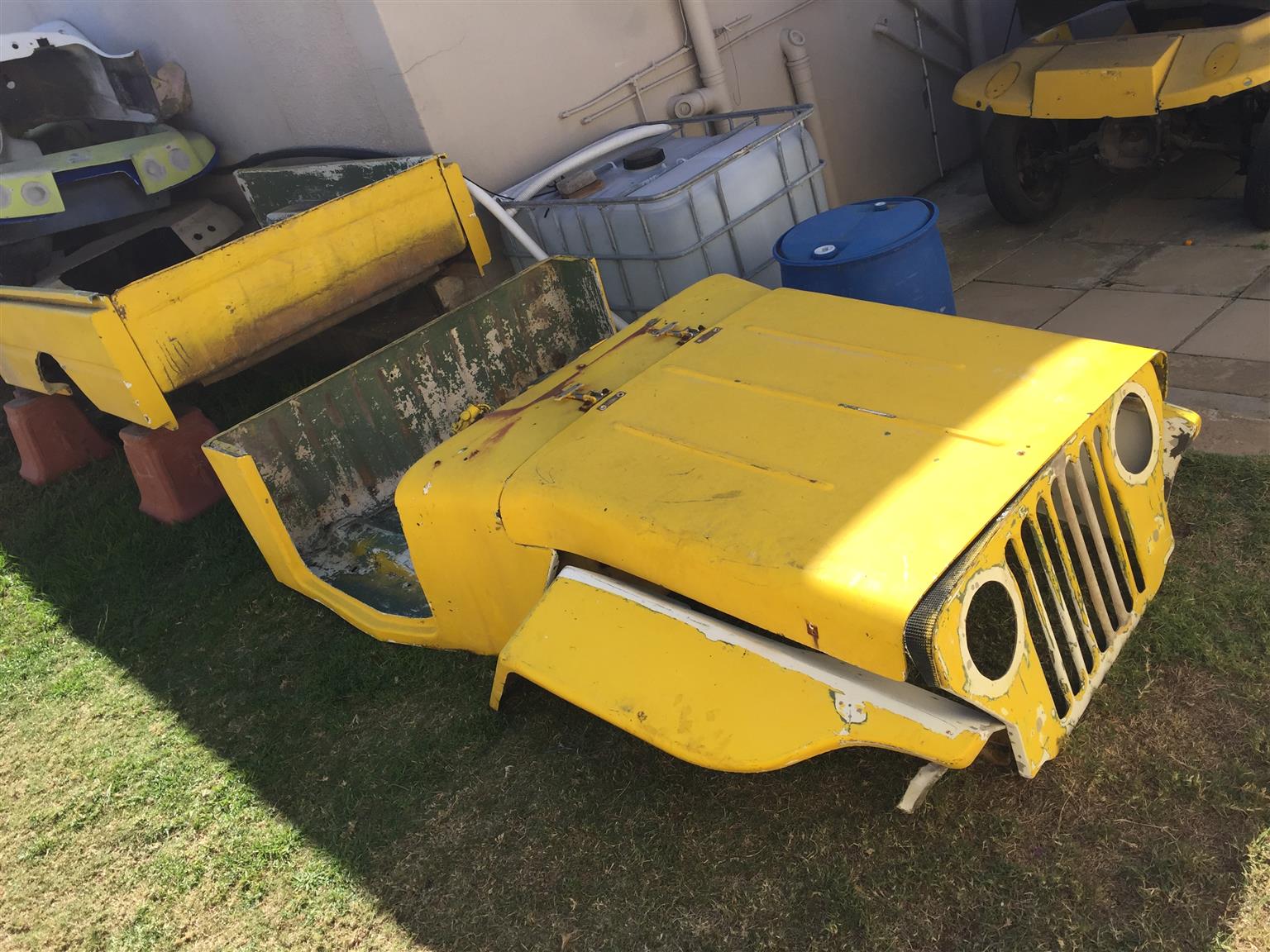Jeep CJ2 + Lancruiser fibreglass body - Private Seller