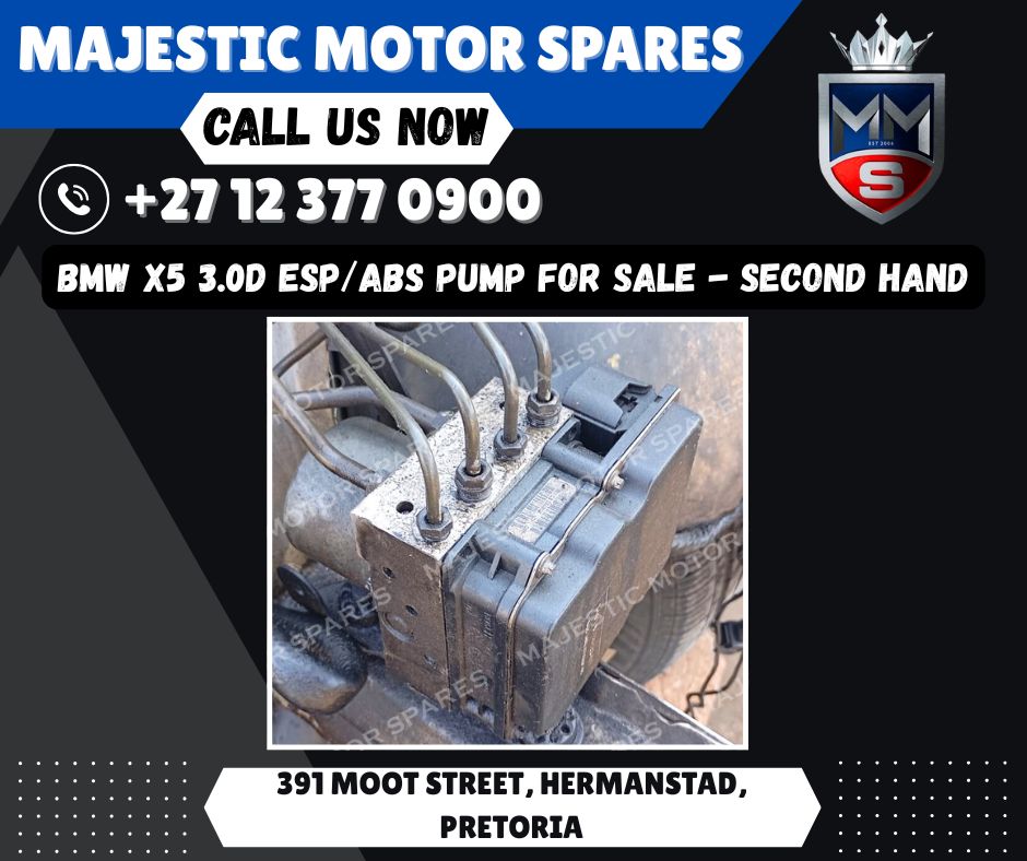 BMW X5 3.0D E53 Esp/Abs Pump for Sale – Second-Hand! - Private Seller BMW X5 3.0D E53 Esp/Abs Pump for Sale – Second-Hand! - Private Seller