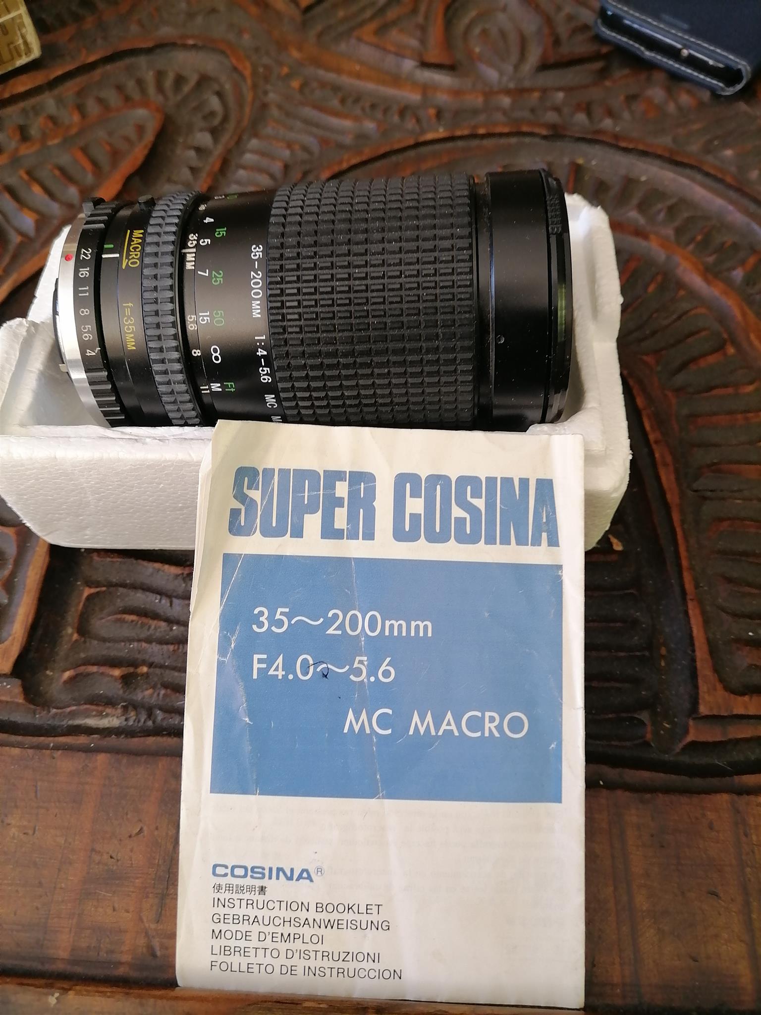 Bargain! Zoom for Olympus Camera Super Cosina 35-200mm