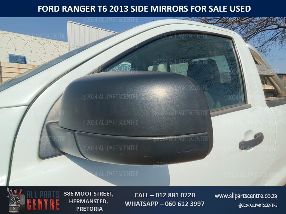 Ford Ranger T6 side mirrors for sale used